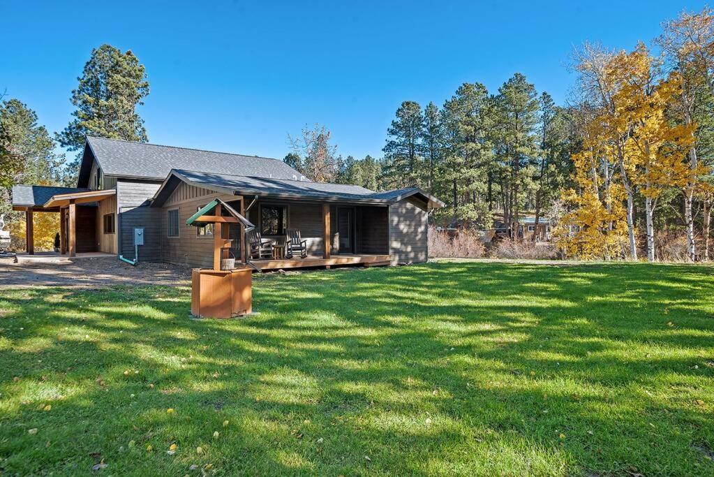 The Haven-Rustic Secluded Cabin Custer Bagian luar foto