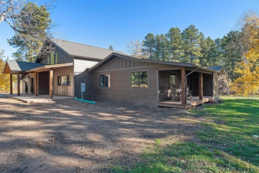 The Haven-Rustic Secluded Cabin Custer Bagian luar foto