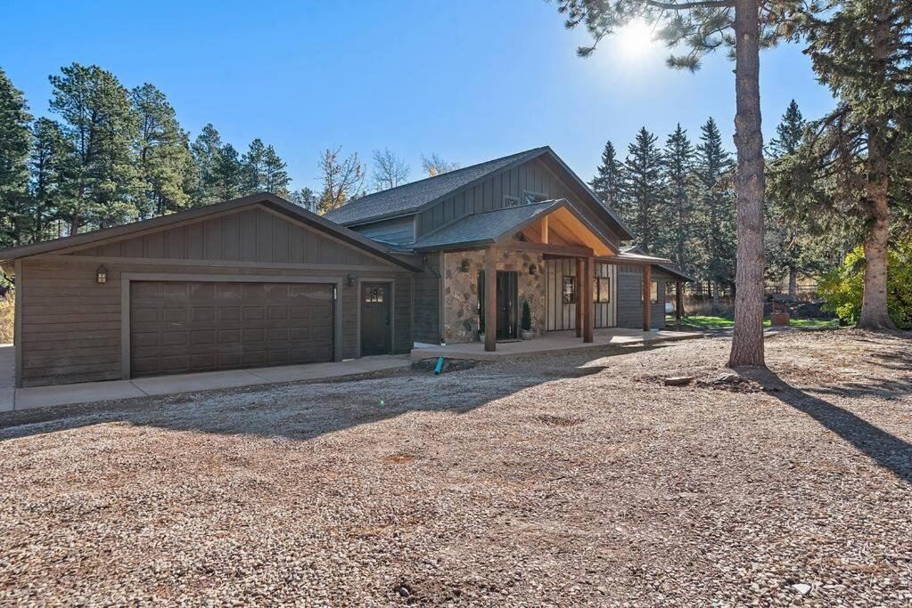 The Haven-Rustic Secluded Cabin Custer Bagian luar foto