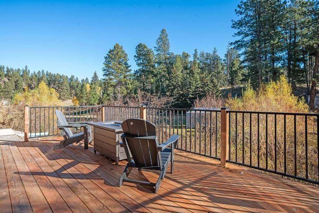 The Haven-Rustic Secluded Cabin Custer Bagian luar foto