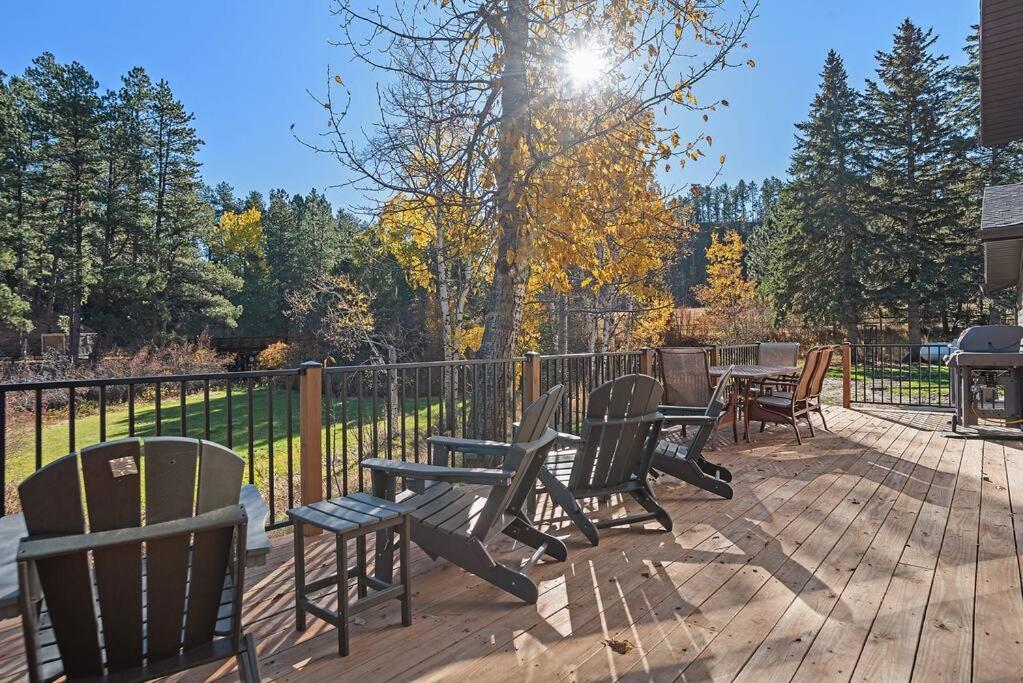 The Haven-Rustic Secluded Cabin Custer Bagian luar foto