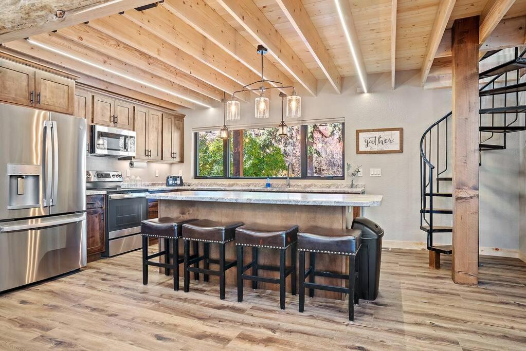 The Haven-Rustic Secluded Cabin Custer Bagian luar foto