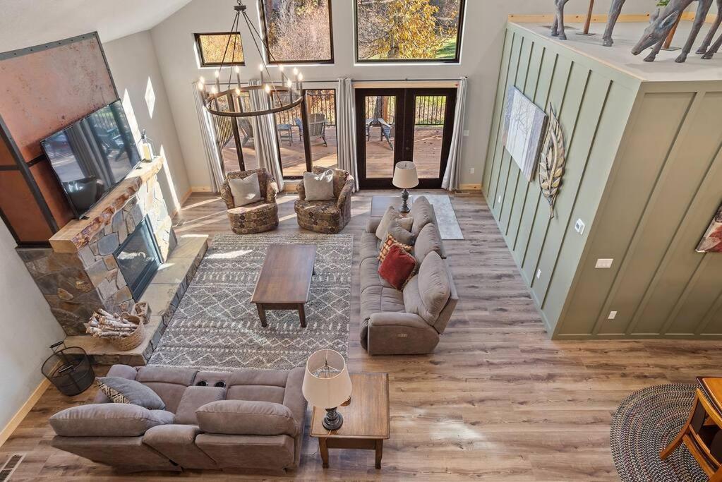 The Haven-Rustic Secluded Cabin Custer Bagian luar foto